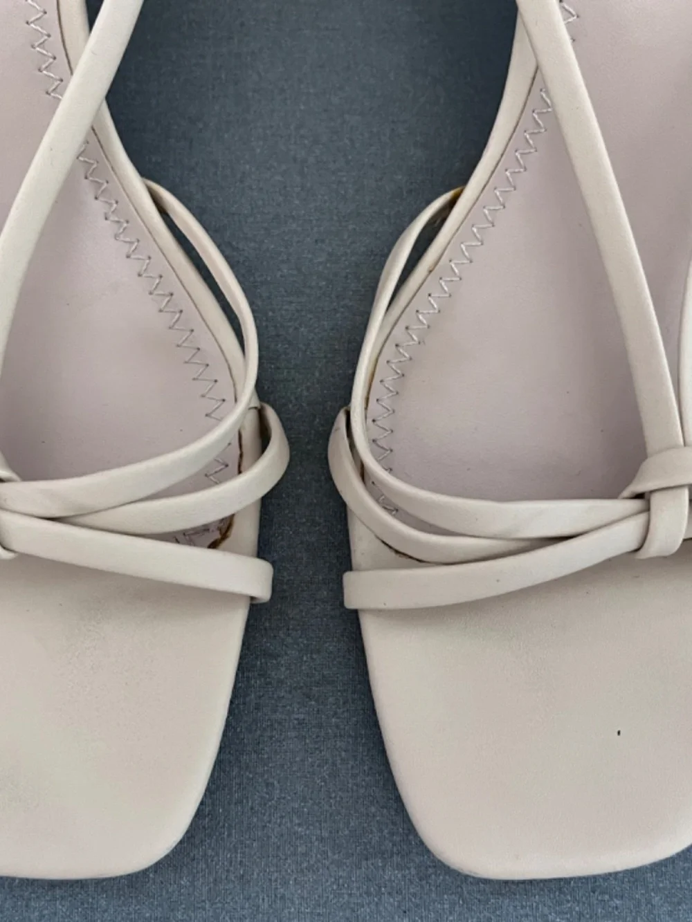 BP Karsyn Women's  Strappy Slide Sandals Beige Size 8.5M